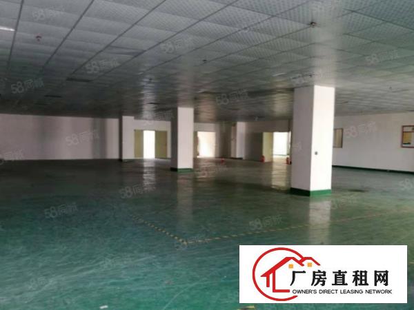  大岭山镇工业区原房东出租楼上1000平厂房有天花吊顶等装修
