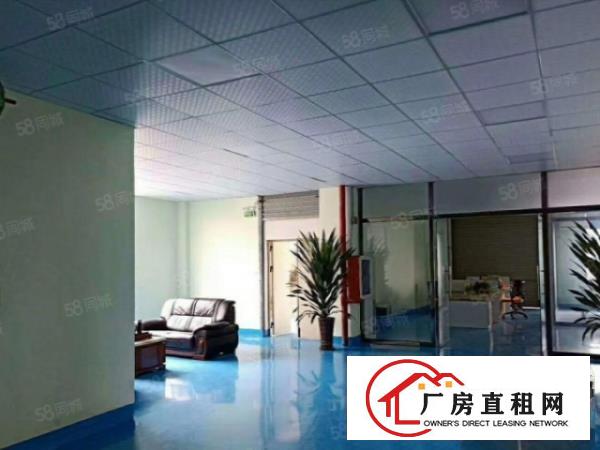  可做丝印大岭山镇园区出租二楼480平厂房有办公室可分租
