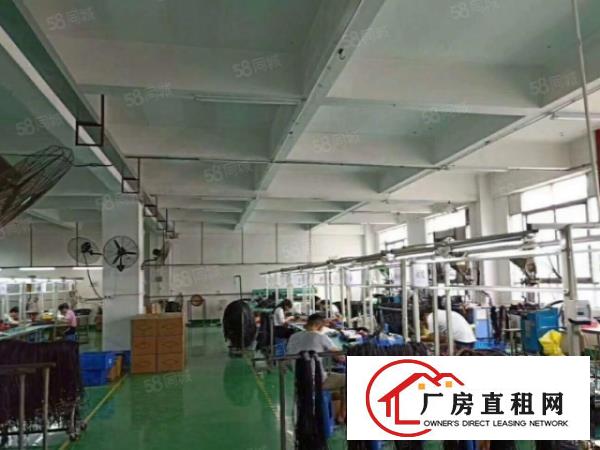  可做丝印大岭山镇园区出租二楼480平厂房有办公室可分租