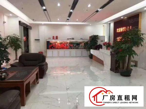  新出原房东单层1500平带地坪漆精装修办公室标准厂房出租