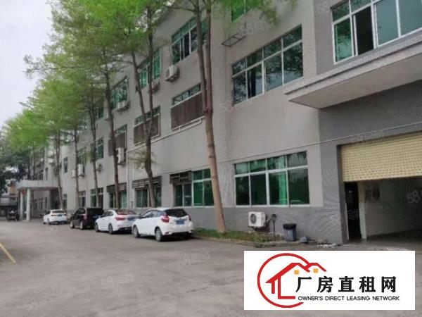  大岭山镇工业园出租楼上1100平厂房位置好厂房精装修可分租