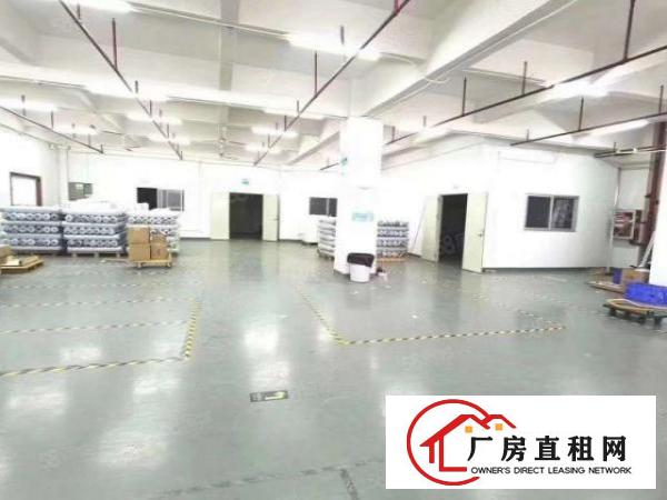  大岭山镇新空出工业园楼上880平带精装修厂房，交通便利