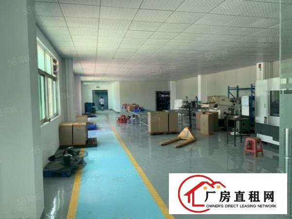  大岭山新出楼上880平方带现成办公室地坪漆