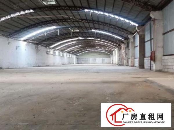  下虎山单一层2640平砖墙铁皮顶钢构厂房出租可做小污染行业