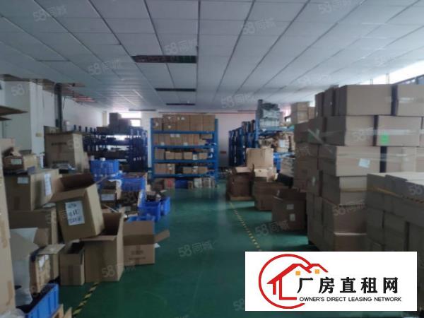  大岭山镇工业园出租楼上600平厂房有办公室精装修可分租