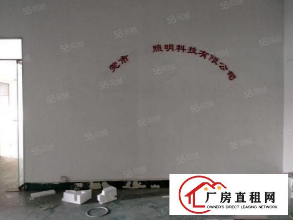 大岭山工业园新出楼上1800平方厂房带现成办公室装修
