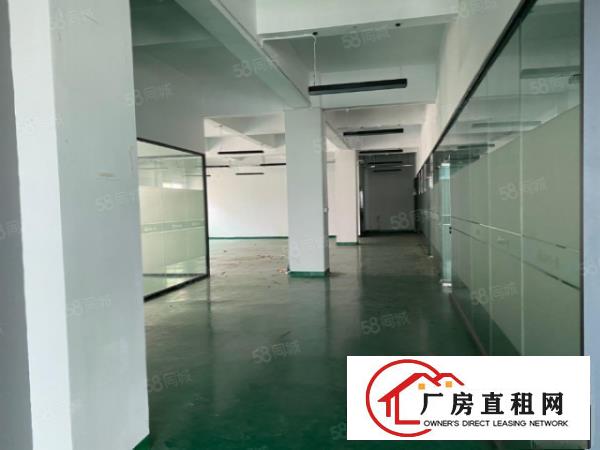 形象格局好大岭山镇出租楼上1000平厂房有隔开的办公室可分