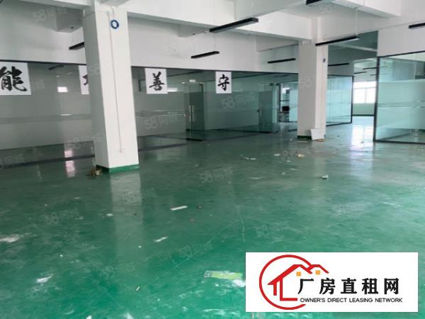 形象格局好大岭山镇出租楼上1000平厂房有隔开的办公室可分