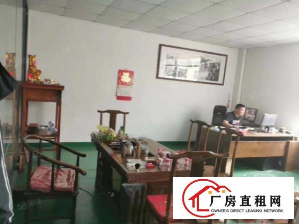  大岭山镇工业区原房东出租楼上1000平厂房带精装修可分租