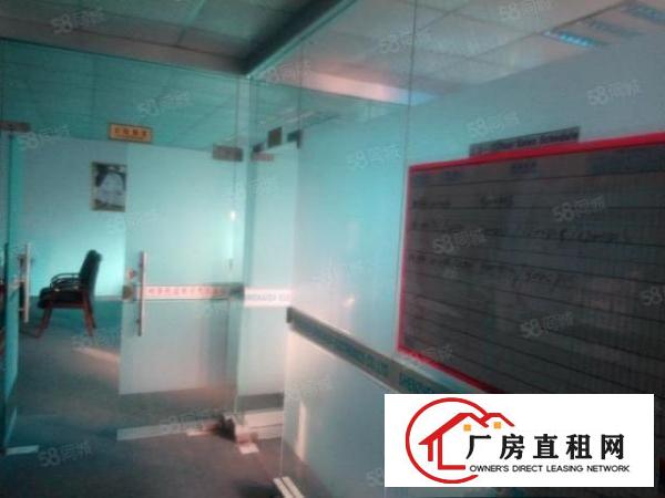  大岭山连马路出租楼上装修办公厂房620平，位置佳，使用率高