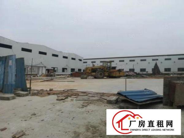  原房东1000平大空地污染带卸货平台独院单一层钢构厂房出租