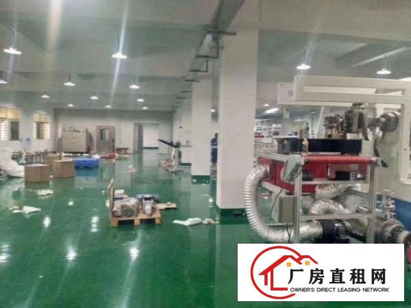  大朗工业聚集区二楼厂房1500方，带地坪漆和消防喷淋，拎包