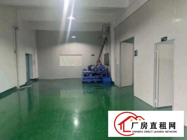  大朗工业聚集区二楼厂房1500方，带地坪漆和消防喷淋，拎包