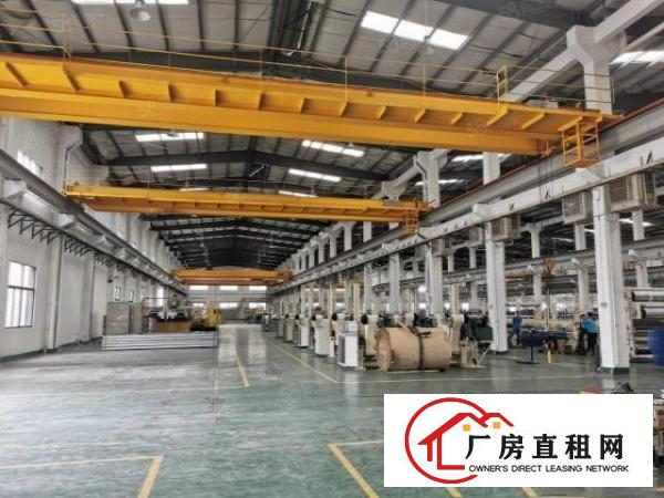  带喷油环评11米6部航车重工业单一层厂房出租招五金设备模具