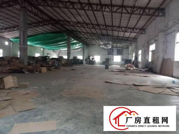  大朗石厦工业区独院单一层厂房1280平出租，现成装修，交通好