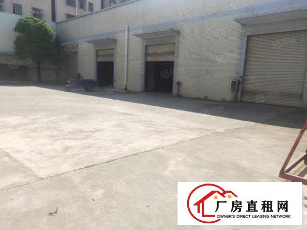  大朗水口工业区房东单一层独院钢构厂房2100平出租，9米高