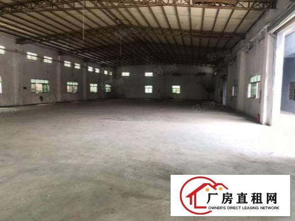  大朗象山工业城独院钢构滴水9米，现成行车3台，空地大，可分租