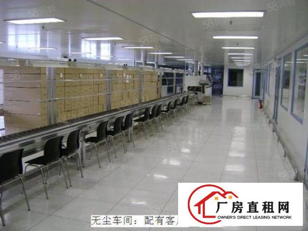  大朗大井头新出楼上800平米无尘车间厂房出租