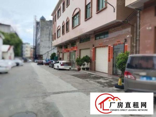  房东直租，大朗新出独栋厂房一楼750平，可做铺面，加工等