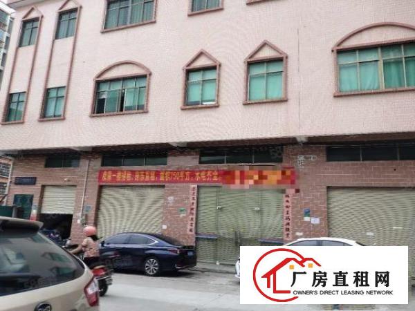  房东直租，大朗新出独栋厂房一楼750平，可做铺面，加工等