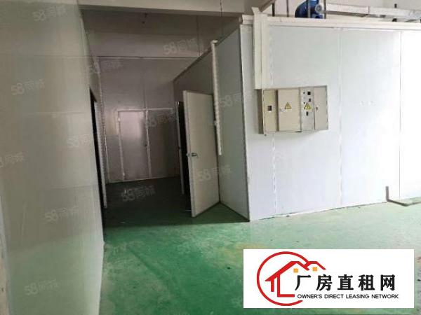  大朗工业用地厂房2楼现成装修带200平无尘车间地坪漆，