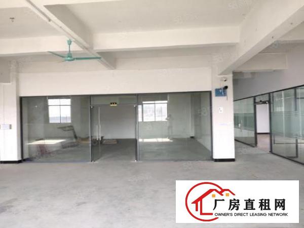  大朗工业用地厂房2楼现成装修带200平无尘车间地坪漆，