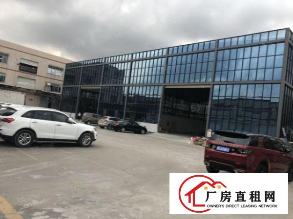  大朗原房东玻璃外墙钢构厂房，形象好滴水9米交通方便工业用地
