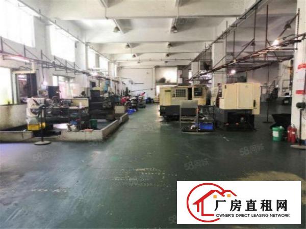  急租！大朗洋坑塘原房东一楼带航车1500方，高度6米刷地坪漆