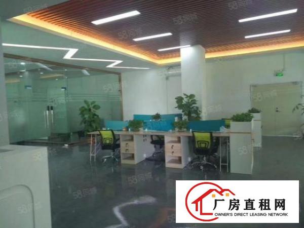  工业园二楼一整层厂房980平，带装修水电齐全，承重一吨