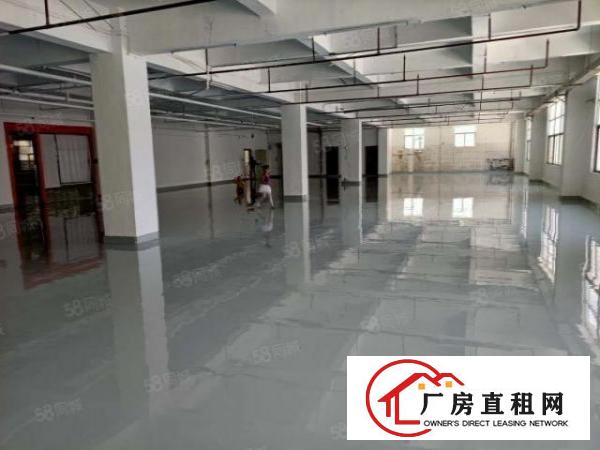  工业园二楼一整层厂房980平，带装修水电齐全，承重一吨