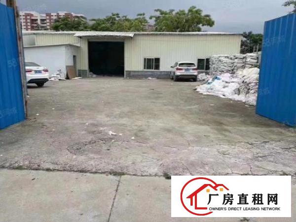  大朗石厦独院铁皮530平方空地300平方可做废品小五金