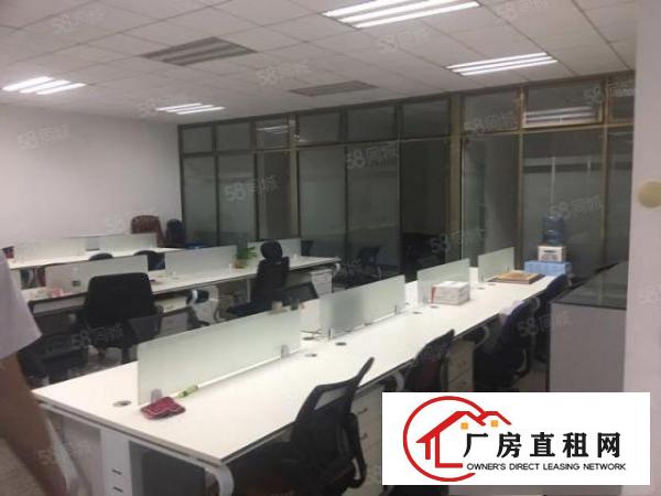  大朗洋坑塘新出楼上870平米带装修厂房出租
