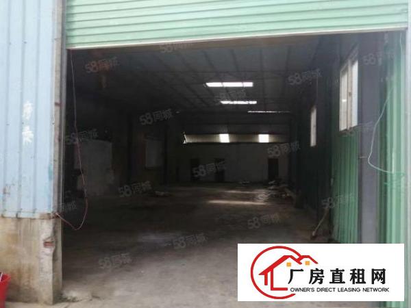  大朗黄草朗独院厂房分租独立钢构450平，现成行吊，