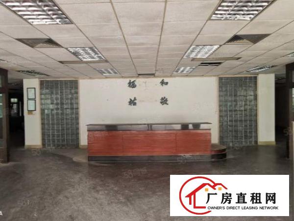  大朗巷尾标准厂房3200平全新地坪漆办公室豪华装修