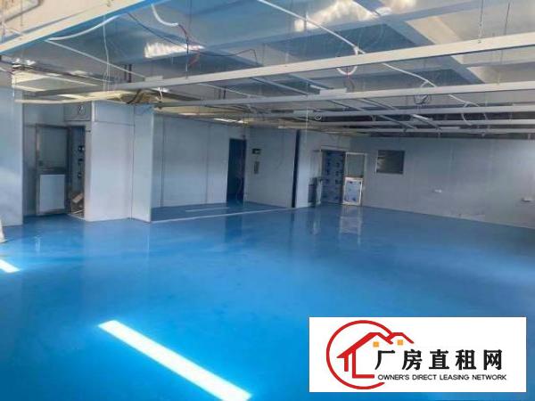  东莞市黄江镇新空出楼上无尘车间1200平方出租