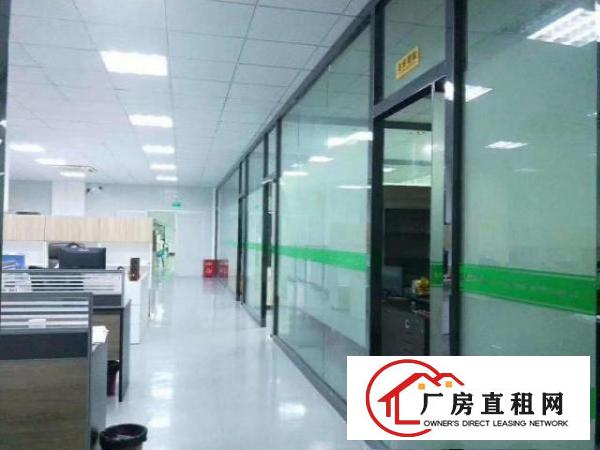  出租黄江社贝580平方厂房现成装修适合各行各业好招工