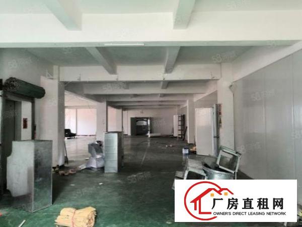  黄江镇中心新出楼上带装修厂房1150平整层出租