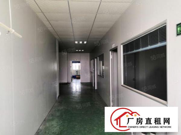  黄江镇中心新出楼上带装修厂房1150平整层出租