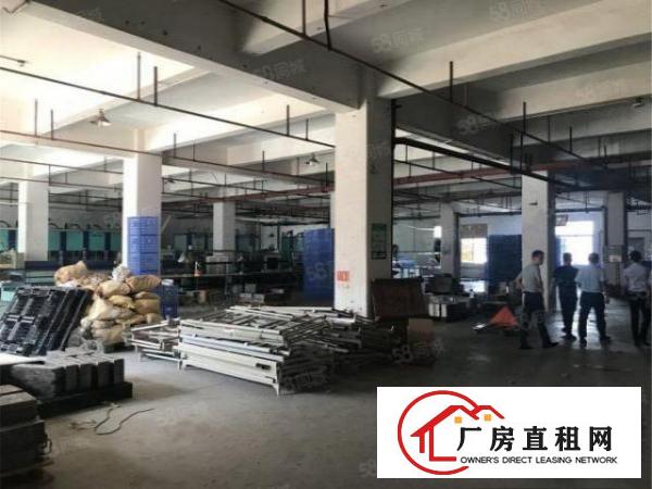  黄江工业园区一楼1500方带办公室，空地可停飞机，价格15