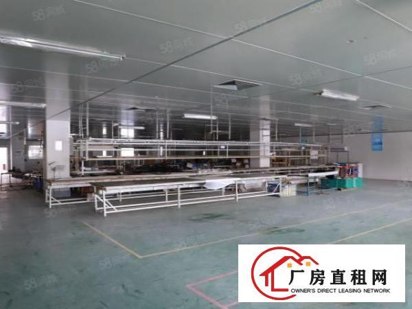  黄江主干道精装修2700平厂房现成无尘车间拎包办公