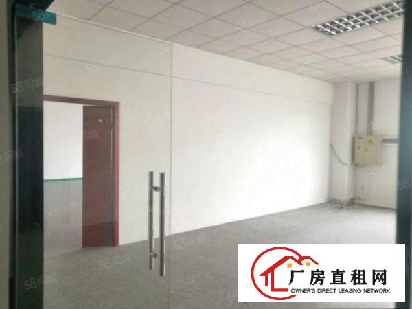  黄江镇新出楼上现成装修厂房，带地坪漆办公室，吊顶