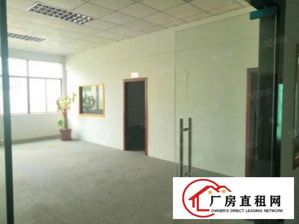  黄江镇新出楼上现成装修厂房，带地坪漆办公室，吊顶