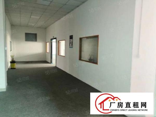  黄江镇新出楼上现成装修厂房，带地坪漆办公室，吊顶