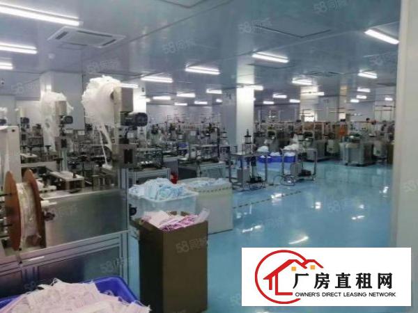  黄江北岸工业区原房东自用厂房一二楼出租，每层1600平