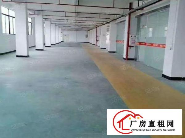  黄江北岸工业区原房东自用厂房一二楼出租，每层1600平