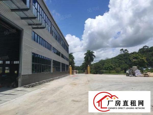  全新钢结构两层，一楼高7米，原房东厂房