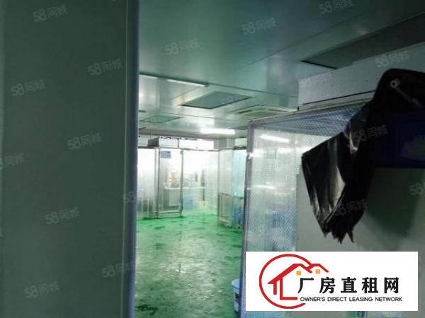  黄江北岸村新出带装修千级无尘车间1500平方，三楼厂房出租，