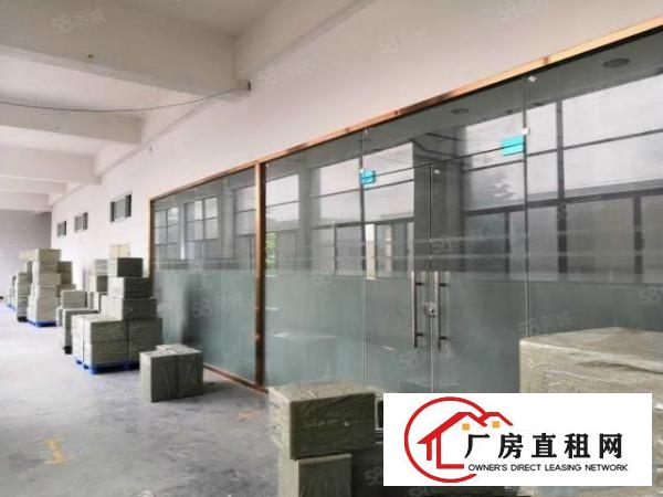  黄江镇中心新出楼上带装修厂房1500平米