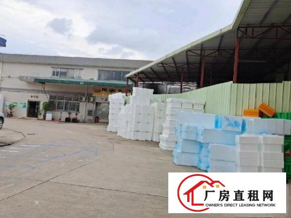  高速路口带天然气超大空地有冻库食品厂房出租