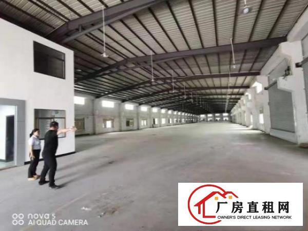  清湖头砖墙到顶6000平方单层独院厂房，办公室，塘厦厂房出租
